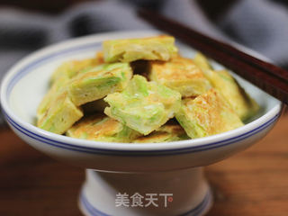 早餐卷心菜鸡蛋饼的做法步骤:6