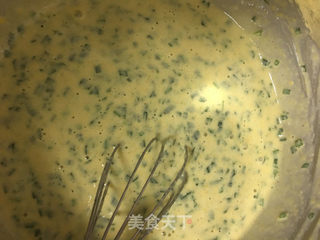 玉米面韭菜鸡蛋饼的做法步骤：6
