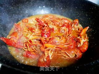 蒜蓉小龙虾的做法步骤:8