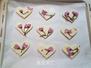樱花曲奇的做法步骤:14