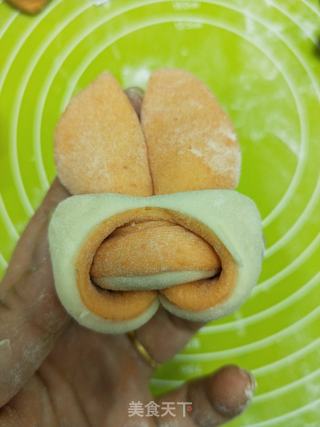 小兔子馒头的做法步骤:16