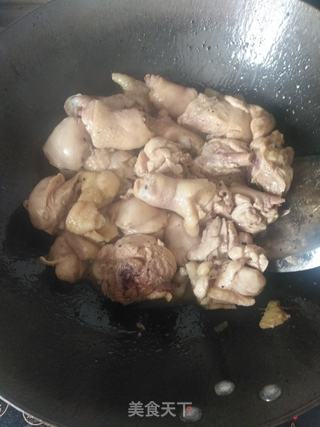 大盘鸡附拌面做法的做法步骤:8