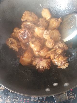 大盘鸡附拌面做法的做法步骤：9