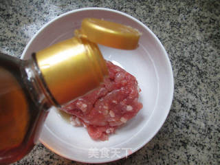 肉末酿香菇的做法步骤：3