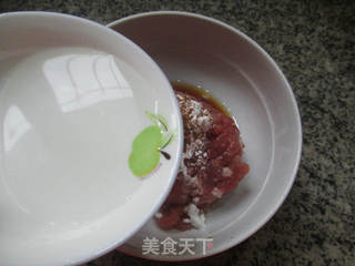 肉末酿香菇的做法步骤：8