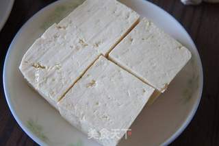 凤尾虾豆腐松茸蒸蛋羹的做法步骤：3