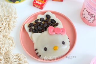 Hello kitty马蹄糕的做法步骤:11