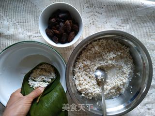 藜麦蜜枣粽子的做法步骤:7