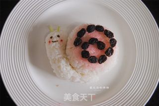 蜗牛米饭便当的做法步骤:10