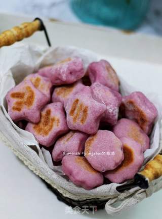 紫薯小面包的做法步骤:15