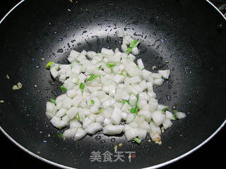 叉烧白菜饭的做法步骤:3