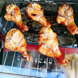 烤鸡腿的做法步骤:16