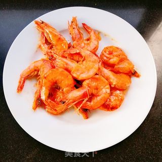 避风塘炒虾的做法步骤:8