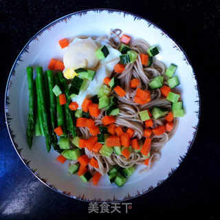 低脂荞麦面的做法步骤：7