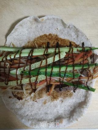 牛肉杂粮卷饼的做法步骤:15