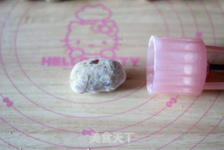 低糖版蔓越莓绿豆糕的做法步骤:7