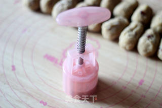 低糖版蔓越莓绿豆糕的做法步骤:8