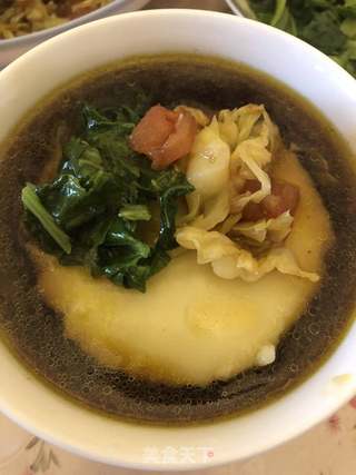 陕西搅团的做法步骤:31