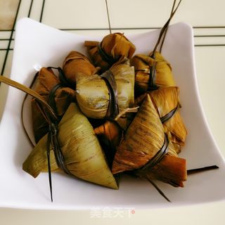 肉粽的做法步骤:17