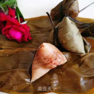 肉粽的做法步骤:19