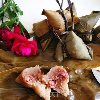 肉粽的做法步骤:20