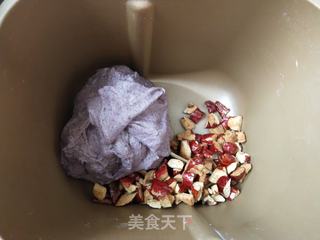 红枣黑米软欧的做法步骤:7