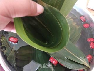 糯米红枣粽子的做法步骤:4