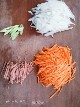 家常炒饭的做法步骤:2