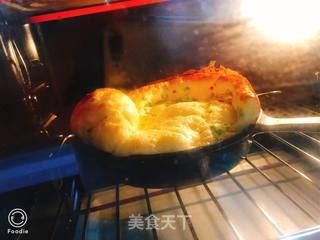 懒人餐—烤鸡蛋饼的做法步骤：6
