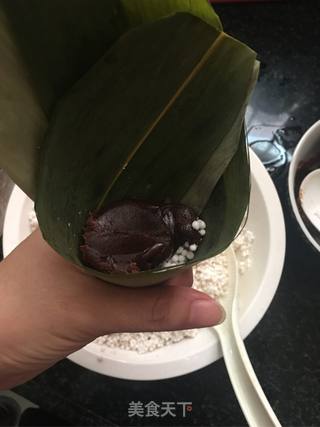 #红豆沙西米粽的做法图解7