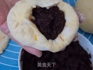 豆沙馅南瓜饼的做法步骤：9