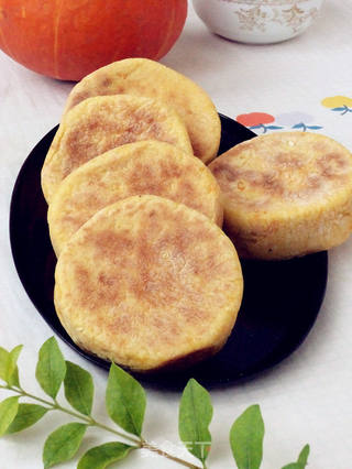 豆沙馅南瓜饼的做法步骤:12