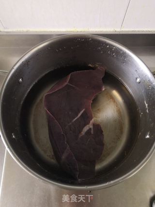 卤水猪肝的做法步骤:2