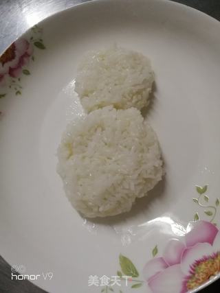熊猫饭团的做法步骤：5