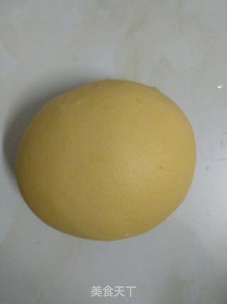 南瓜肉包的做法步骤：2