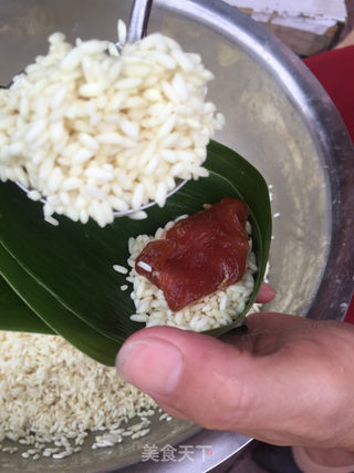 鲜肉粽子的做法步骤:7