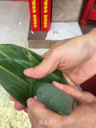 #鲜肉粽子的做法图解9