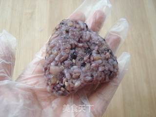 懒人餐杂粮米芝士饭团的做法步骤：6