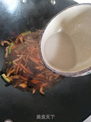 鱼香肉丝杏鲍菇的做法步骤:10