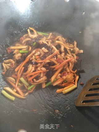 鱼香肉丝杏鲍菇的做法步骤:11