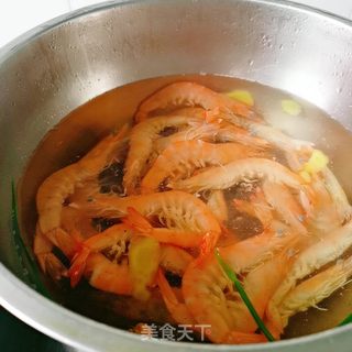 白灼基围虾的做法步骤:5