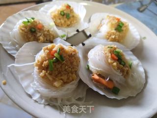 蒜蓉扇贝的做法步骤:7