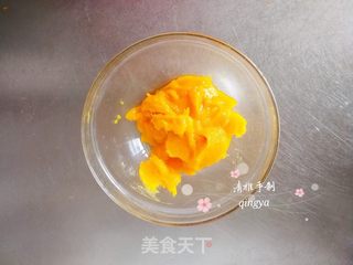 南瓜糯米饼的做法步骤：2