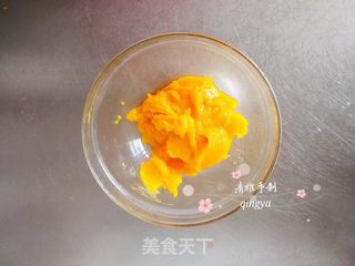南瓜糯米饼的做法步骤:2
