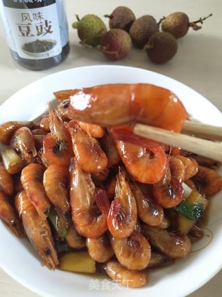 油爆河虾的做法步骤:8