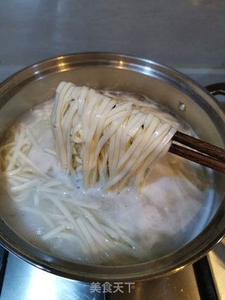 家常茄丁打卤面的做法步骤:16