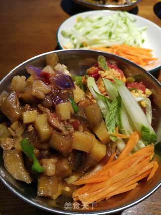 家常茄丁打卤面的做法步骤:18