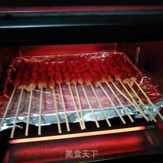 烤肉串的做法步骤:7