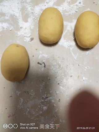 卡通菠萝小馒头的做法步骤:6