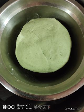卡通菠萝小馒头的做法步骤:4